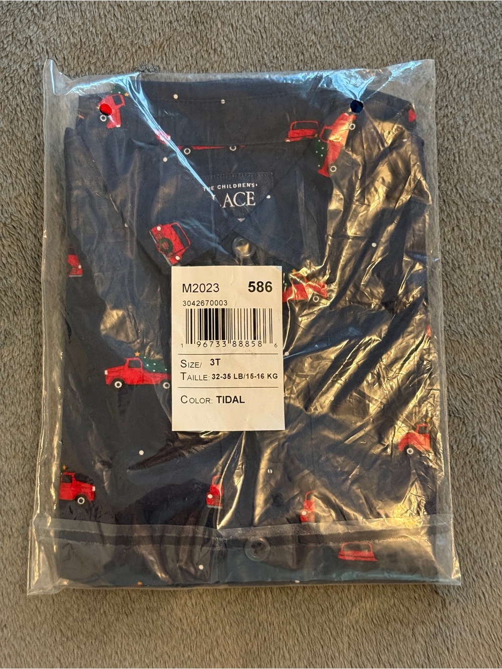 Christmas Truck Button Up Shirt - Picture 2 of 4